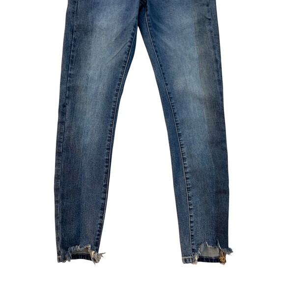 Blank NYC Women's size 26 The Great Jones Skinny Ripped Cuff Jeans Mid Rise - Picture 6 of 11